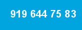 919 644 75 83 919 644 75 83